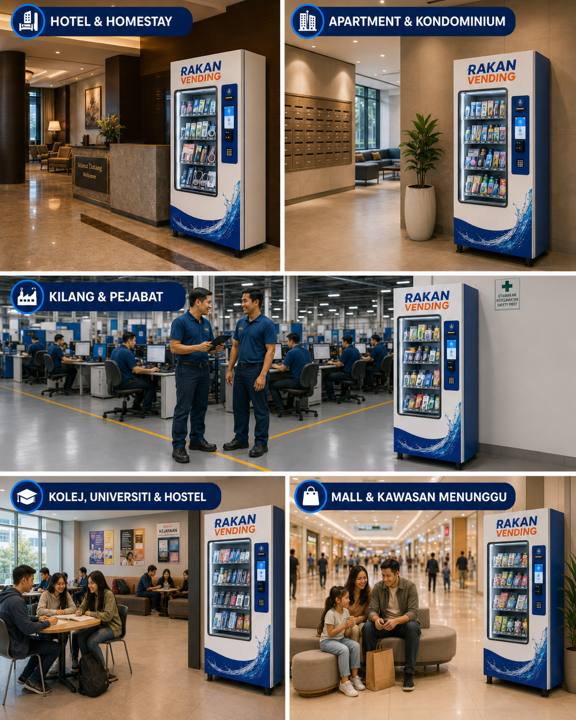 Multi purpose vending machine lokasi