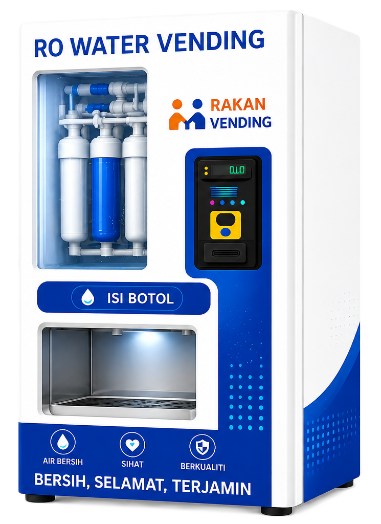 RO Water Vending Machine - Rakan Vending