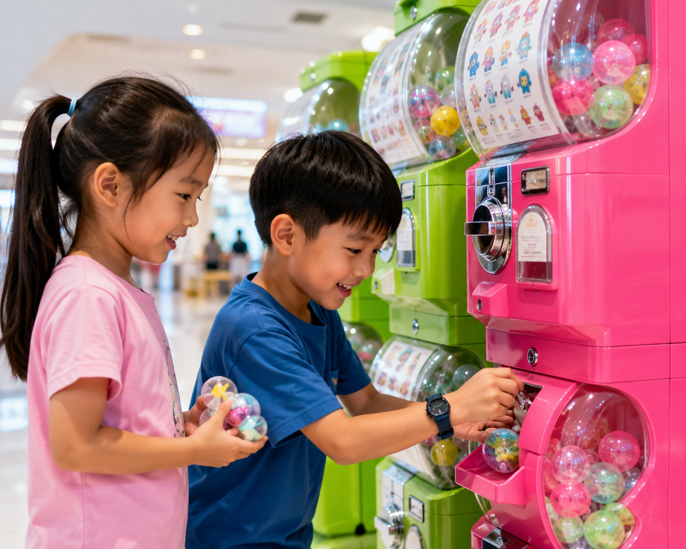 Candy & Capsule Vending Machine 1