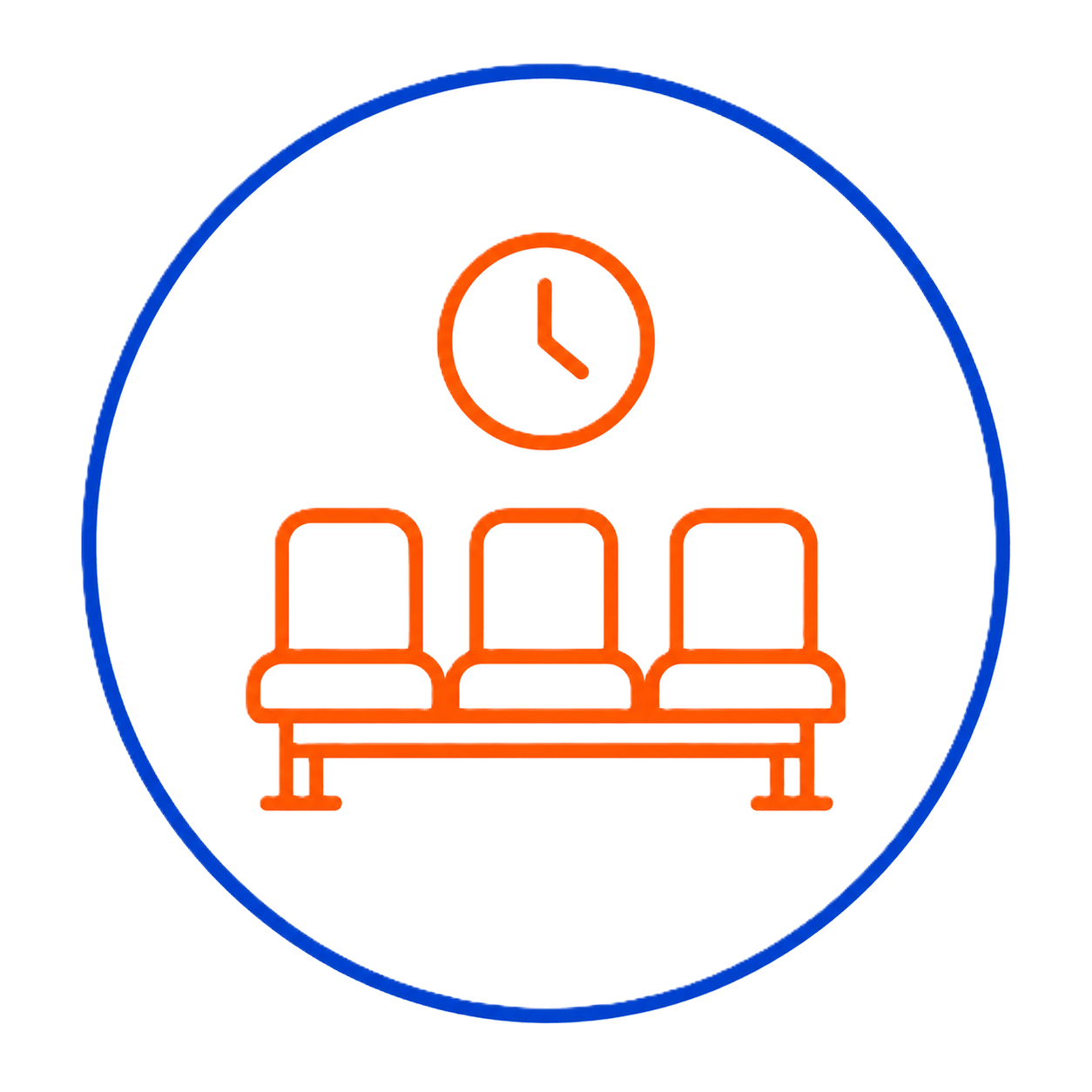 Icon ruang menunggu