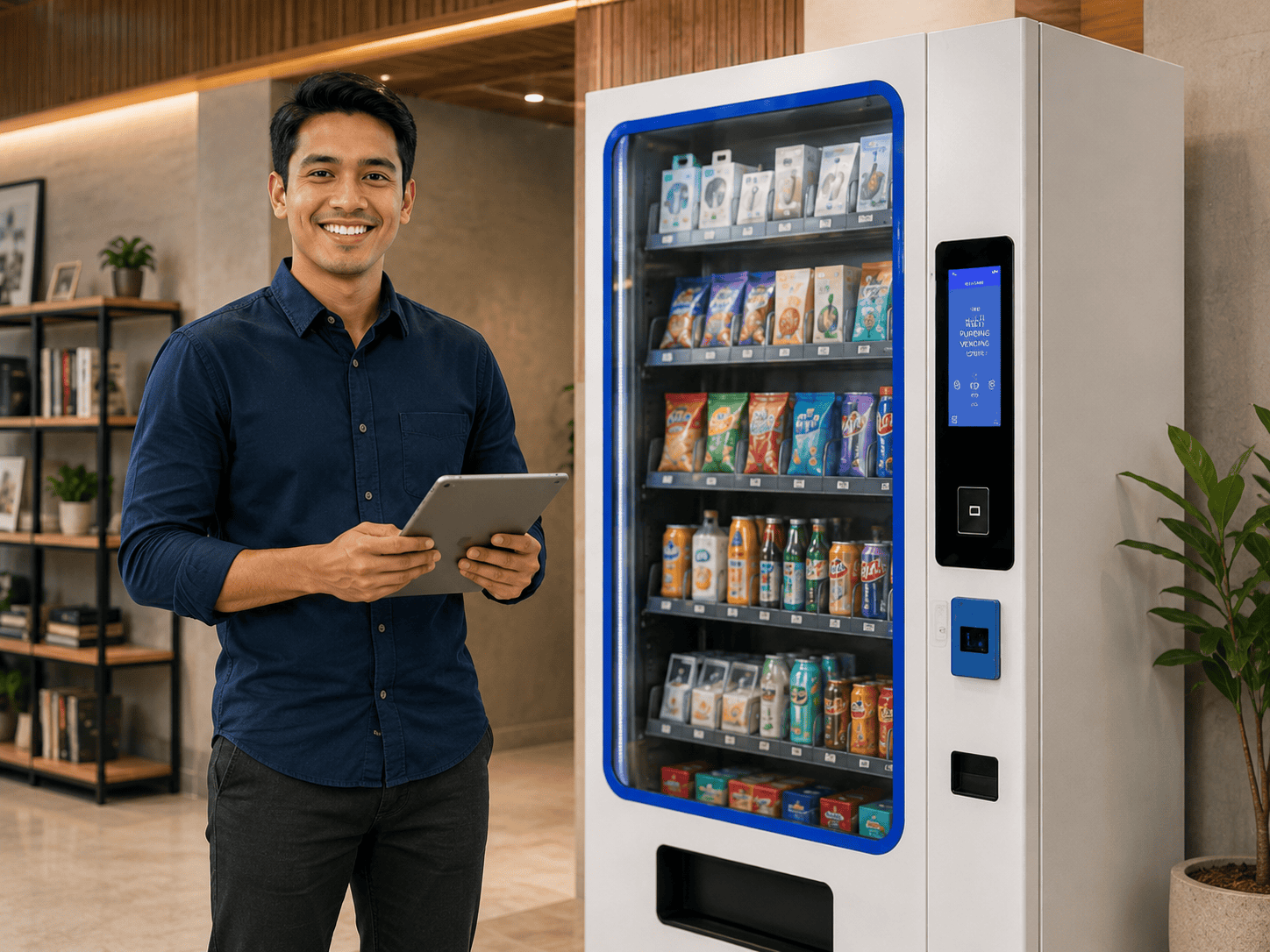 Siapa yang sesuai buat bisnes multi purpose vending machine