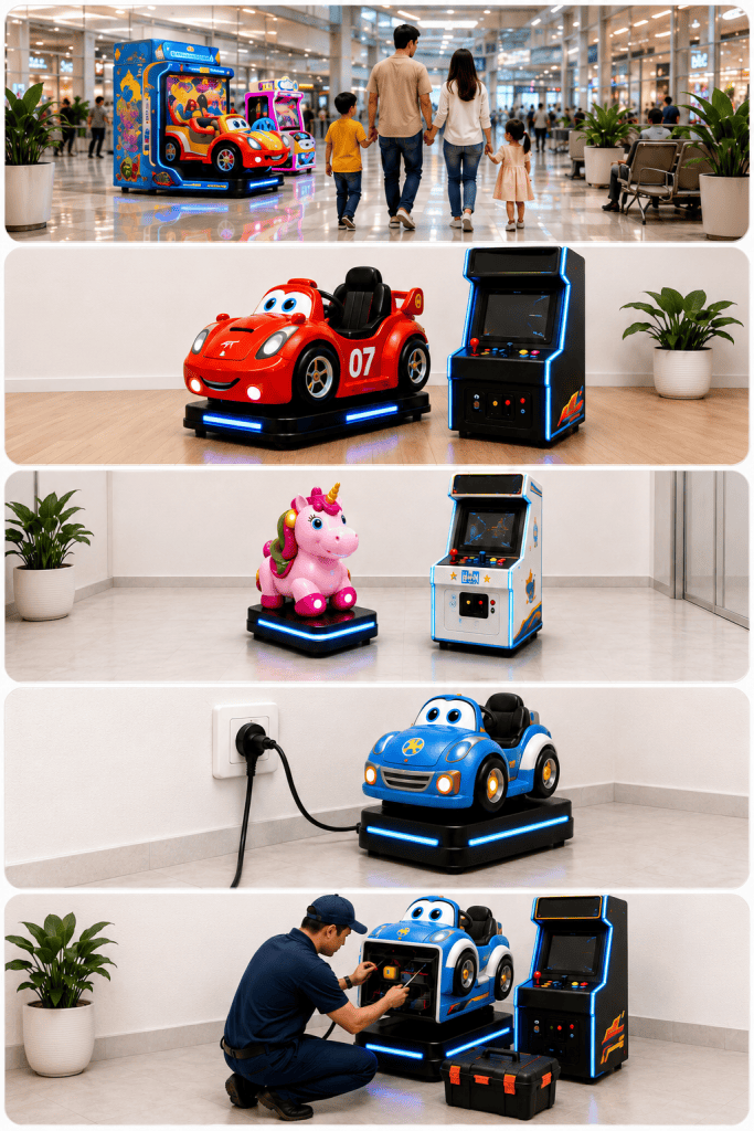 Checklist Kiddy Ride & Mini Arcade Machine